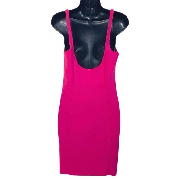 Bec + Bridge Amelie Magenta Hot Pink Sleeveless Bodycon Mini Dress Sz 8 - Picture 4 of 12